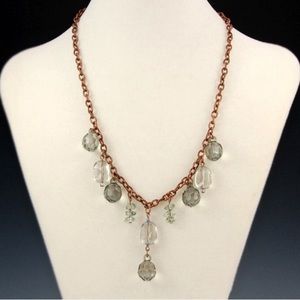 Vintage Lucite Beaded Necklace